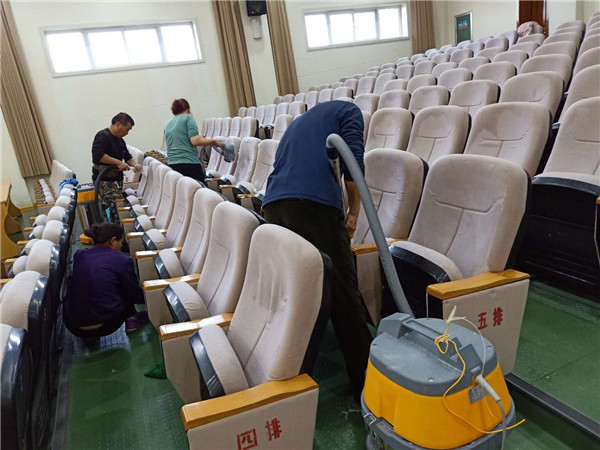 河口黨政辦公大樓地毯清洗及座椅